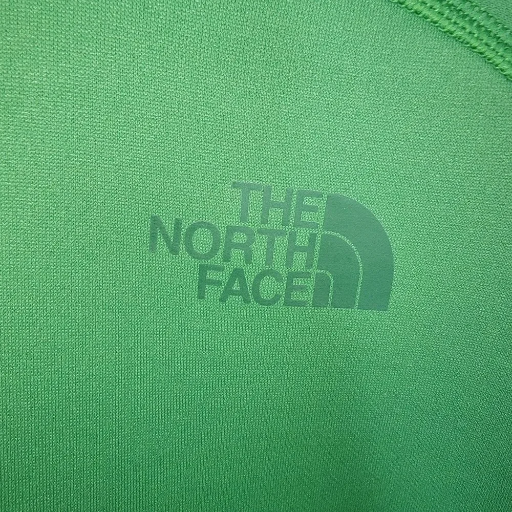 The North Face Men's Concavo 1/4 Zip Pullover green Large